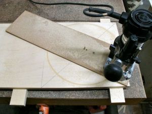 Initial Pass about 3/16" deep