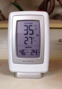 Around 8:00 am, Dec. 31st.