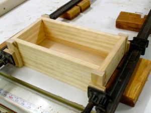 Clamped up with soft Pine cauls