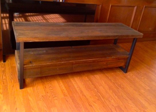 Nick's Media Stand in place