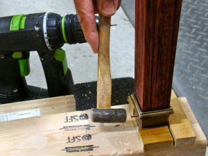 Installation of the Leg Tips