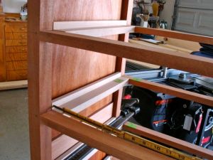 Drawer Runner Closeup