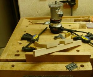 Jig and tools used for Hinges