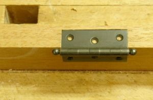 Practice hinge installation