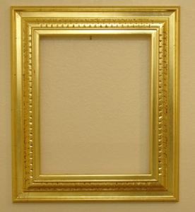 Freshly Gilded Frame: Waterleaf Carved
