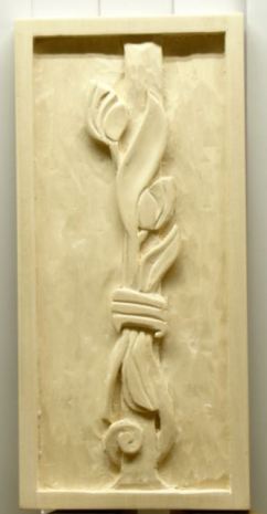 Tulip Carving on Basswood